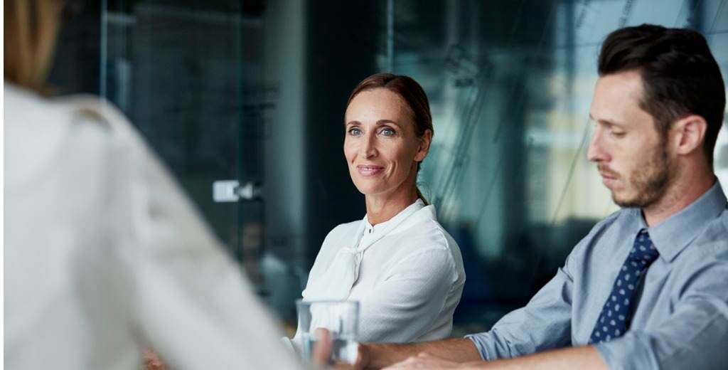 confident businesswoman