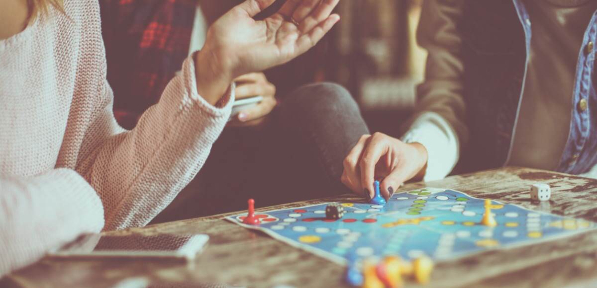 playing board games