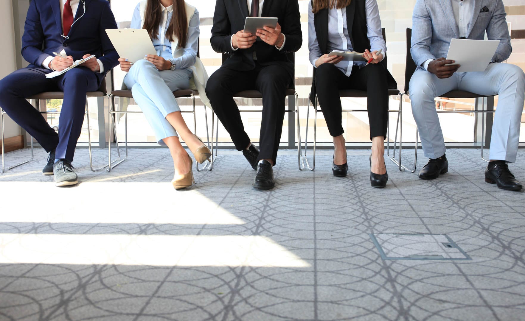 line-of-people-waiting-job-interview